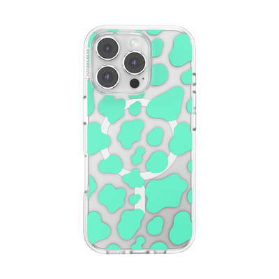Turquoise Cow Cow — iPhone 16 Pro MagSafe Case